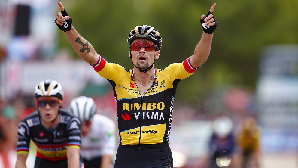 Primož Roglič vyhral 8. etapu na pretekoch Vuelta 2023.