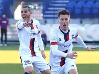 Futbalisti FC ViOn Zlaté Moravce-Vráble.