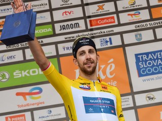 Český cyklista Josef Černý je lídrom pretekov Okolo Slovenska 2022.