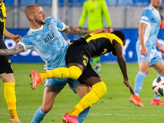 Zápas 2. predkola Ligy majstrov ŠK Slovan Bratislava - Young Boys Bern.