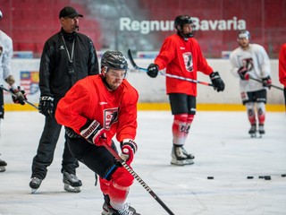 HC 21 Prešov počas tréningu.