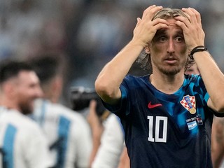 Luka Modrič po prehre s Argentínou.