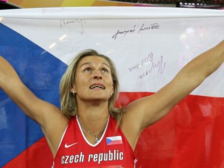 Barbora Špotáková v roku 2017.
