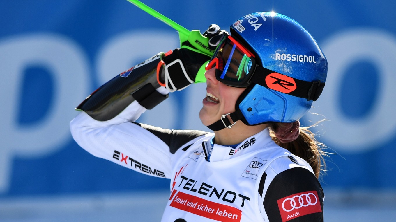 Petra Vlhová vyhrala obrovský slalom v Jasnej 2021. 