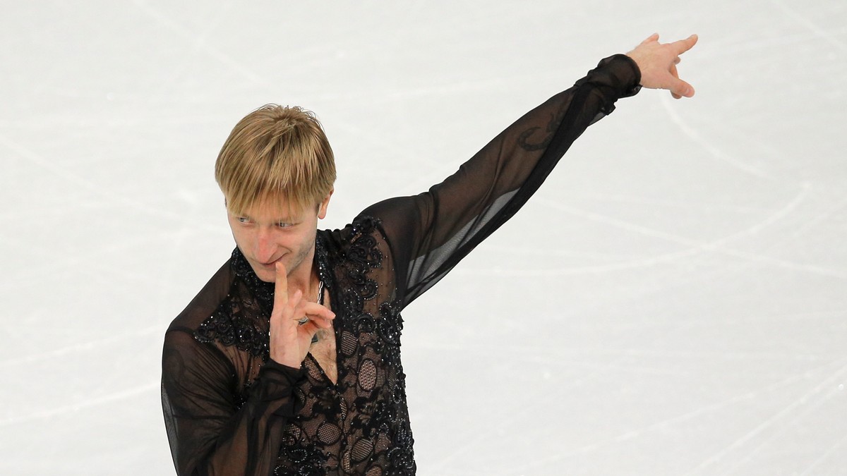 Jevgenij Pľuščenko patrí medzi najslávnejších krasokorčuliarov.