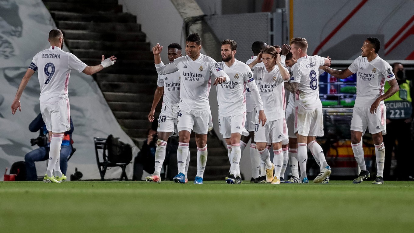 Futbalisti Realu Madrid - ilustračná fotografia.