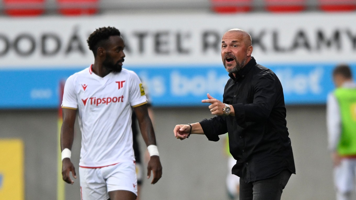 Futbalisti AS Trenčín.