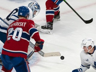 Montreal Canadiens vs. Toronto Maple Leafs: ONLINE prenos zo zápasu NHL, hrá aj Juraj Slafkovský.
