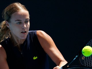 Anna Karolína Schmiedlová na Australian Open 2023.