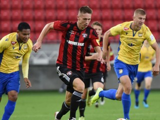 Alex Sobczyk v drese Spartaka Trnava.