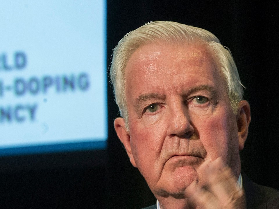 Prezident WADA Craig Reedie.