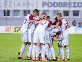 Futbalisti FK Železiarne Podbrezová - ilustračná fotografia.