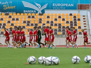 Tréning futbalistov MFK Dukla Banská Bystrica.