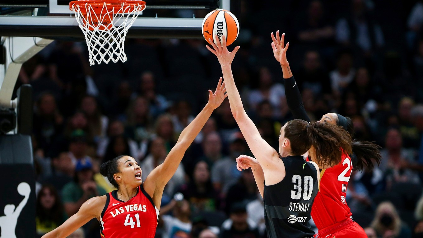 Americká basketbalistka Breanna Stewartová. 