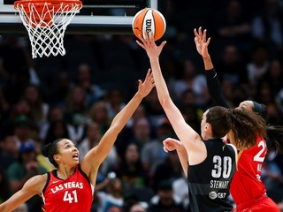 Americká basketbalistka Breanna Stewartová. 