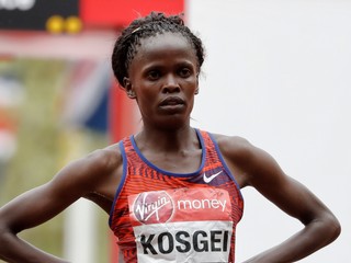 Kenská vytrvalkyňa Brigid Kosgeiová - ilustračná fotografia.