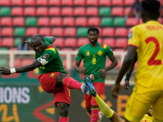 Zápas Kamerunu s Etiópiou.