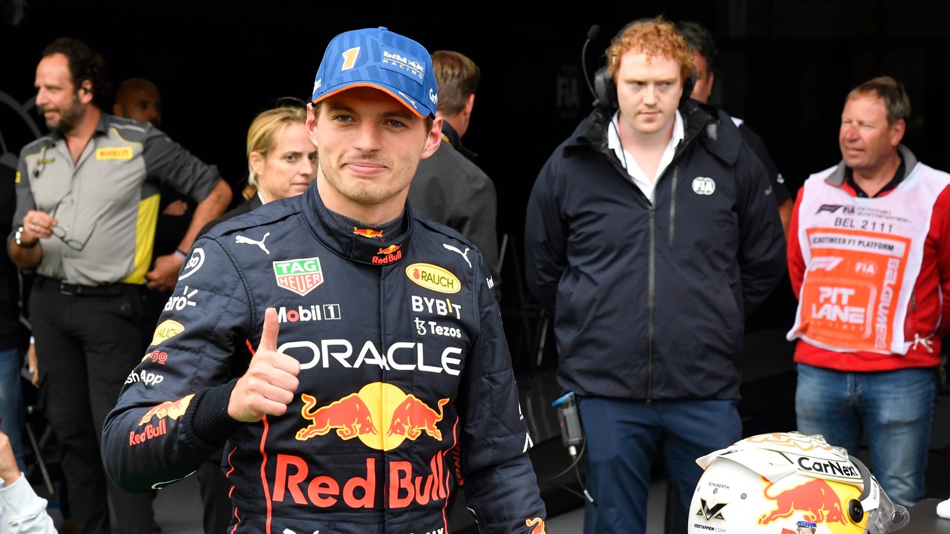 Holandský pretekár F1 Max Verstappen. 