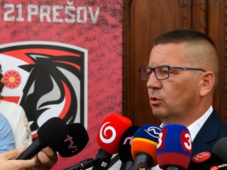 Majiteľ HC Prešov Róbert Ľupták.