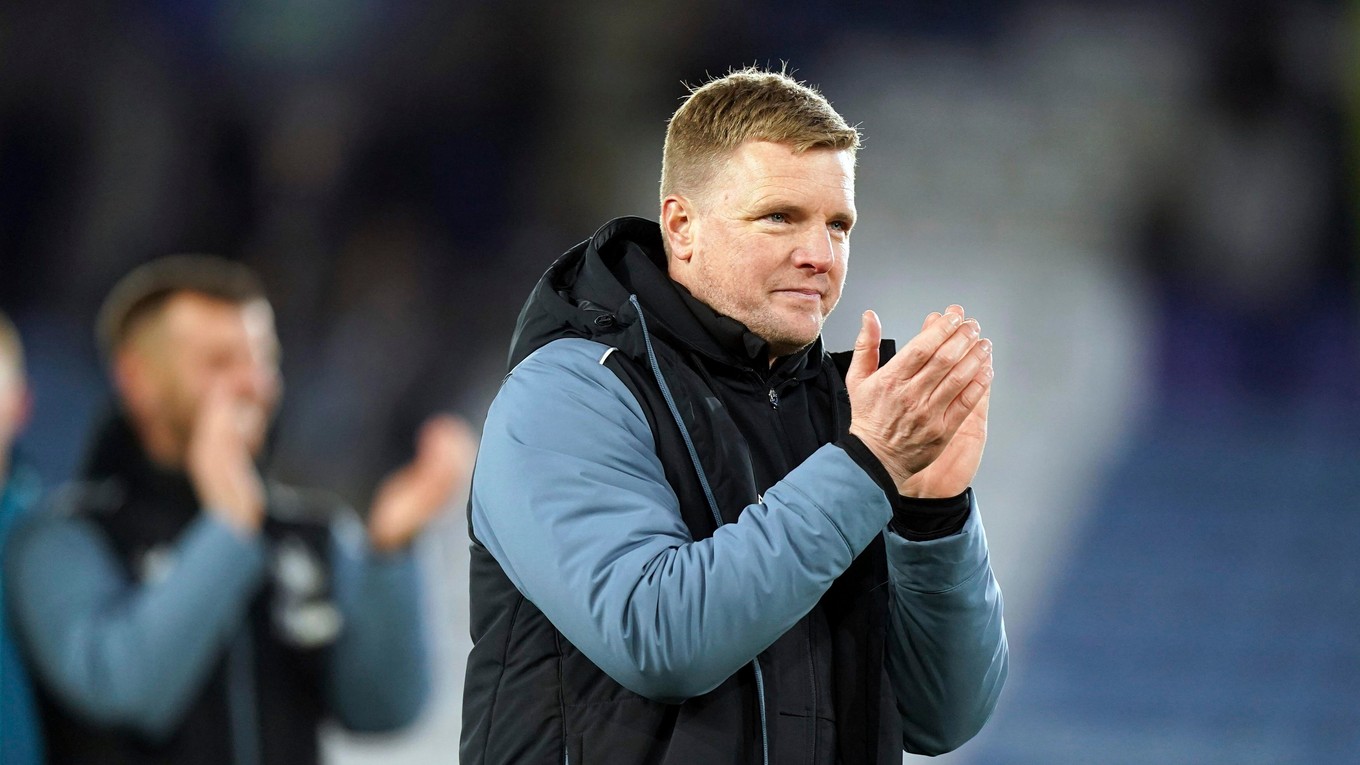 Tréner anglického klubu Newcastle United Eddie Howe. 