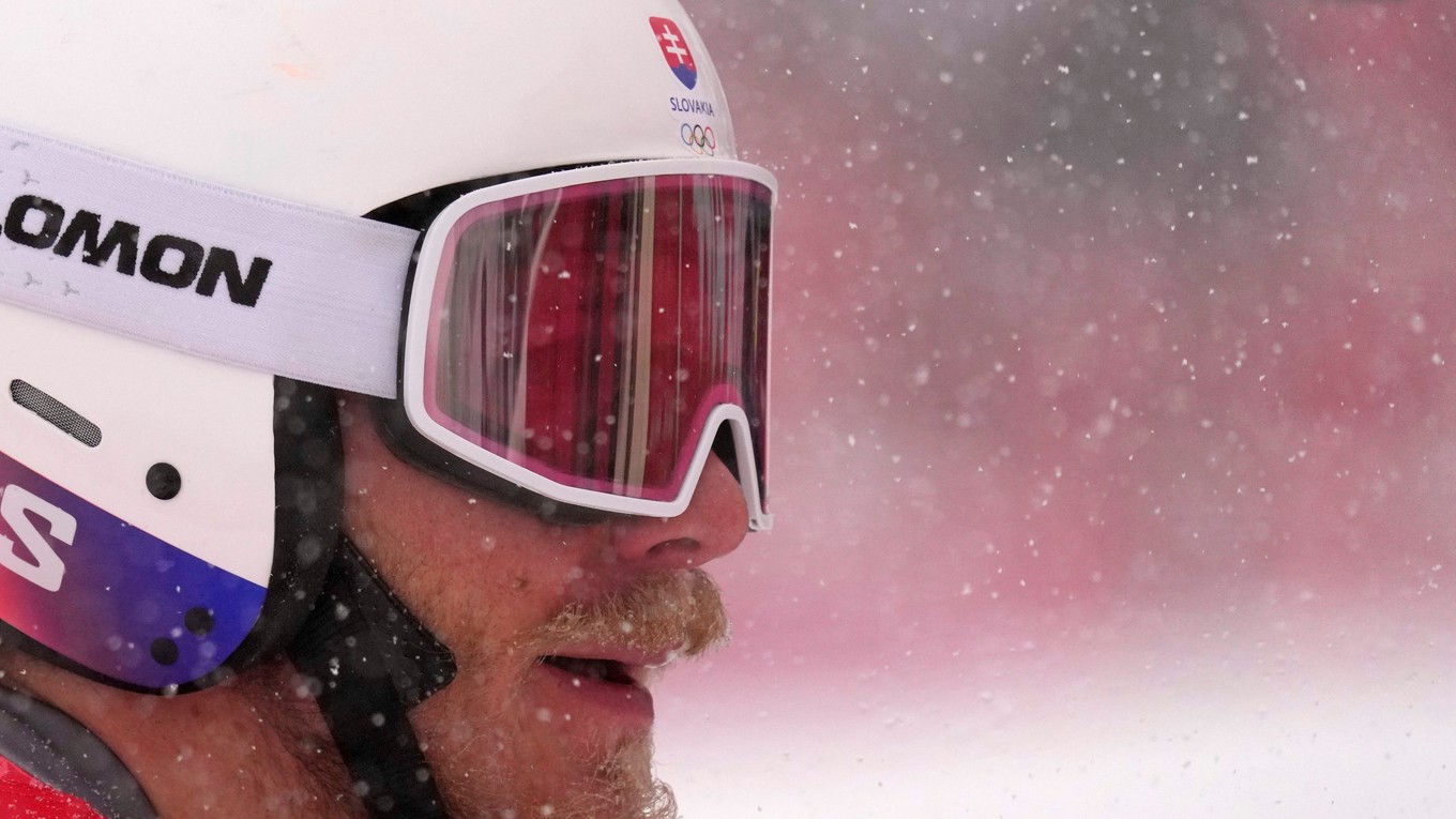 Slovenský lyžiar Adam Žampa na ZOH v Pekingu 2022.