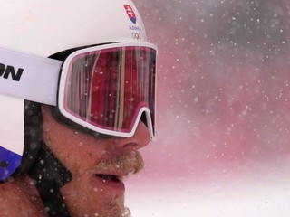 Slovenský lyžiar Adam Žampa na ZOH v Pekingu 2022.