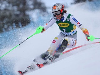 Petra Vlhová dnes ide 1. kolo slalomu v Levi 2023 (sobota).