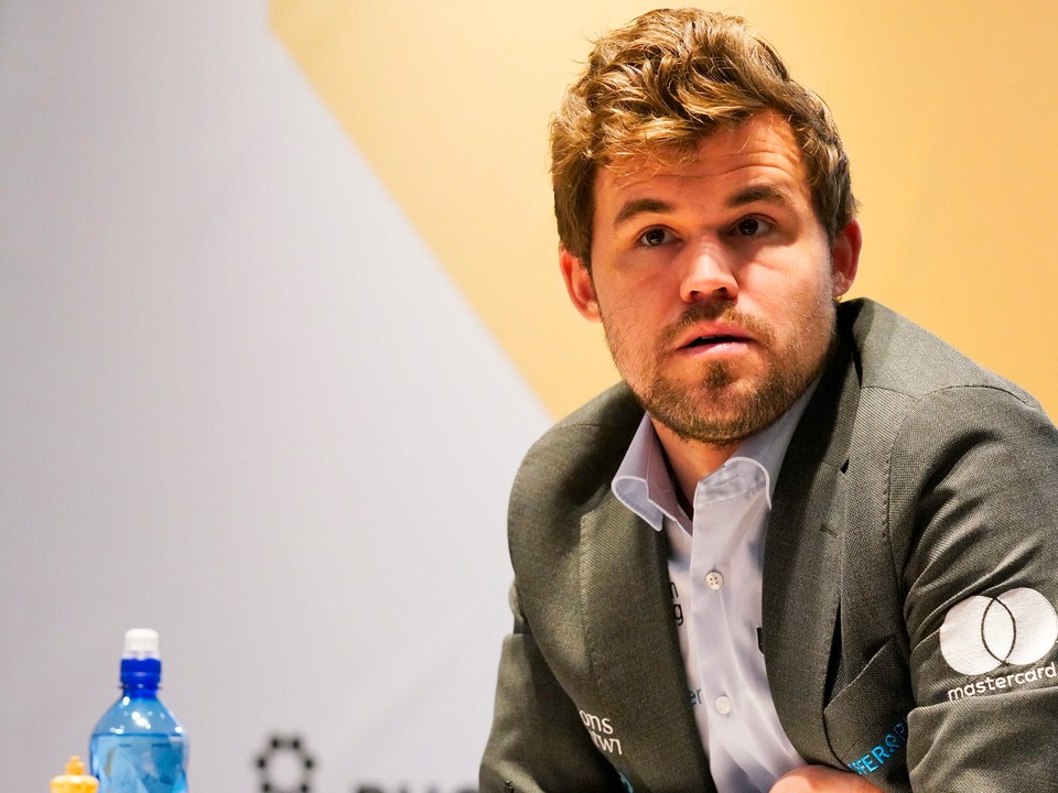 Magnus Carlsen.
