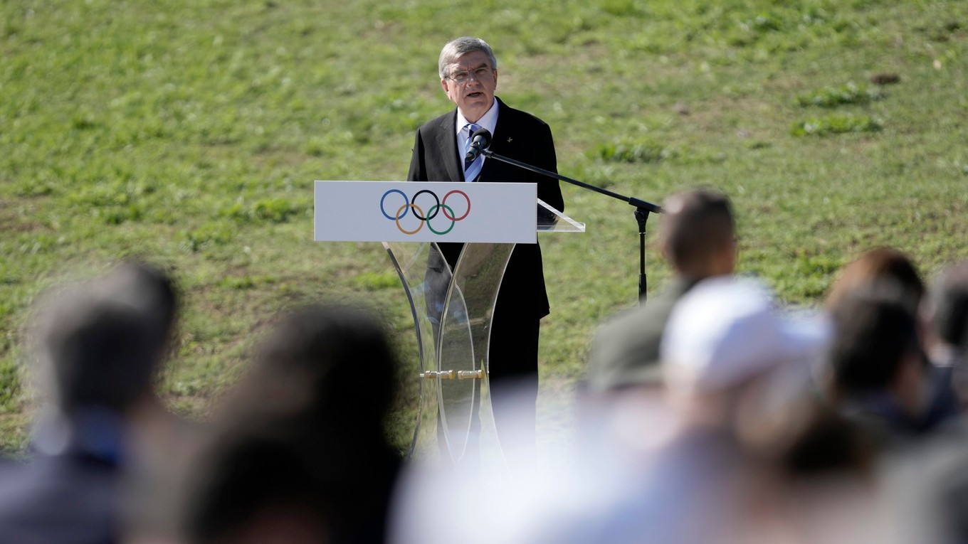 Prezident Medzinárodného olympijského výboru (MOV) Thomas Bach pred ZOH v Pekingu.