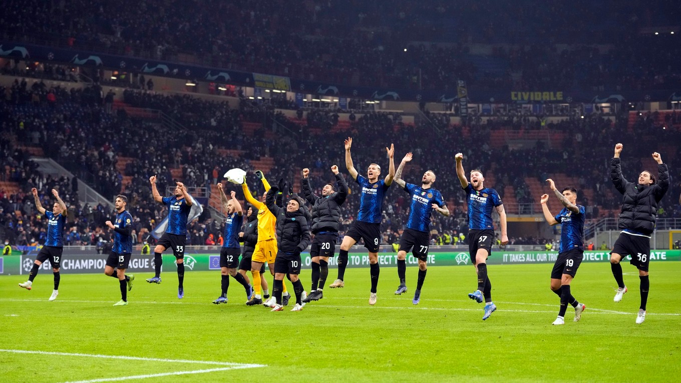 Inter Miláno slávi postup.
