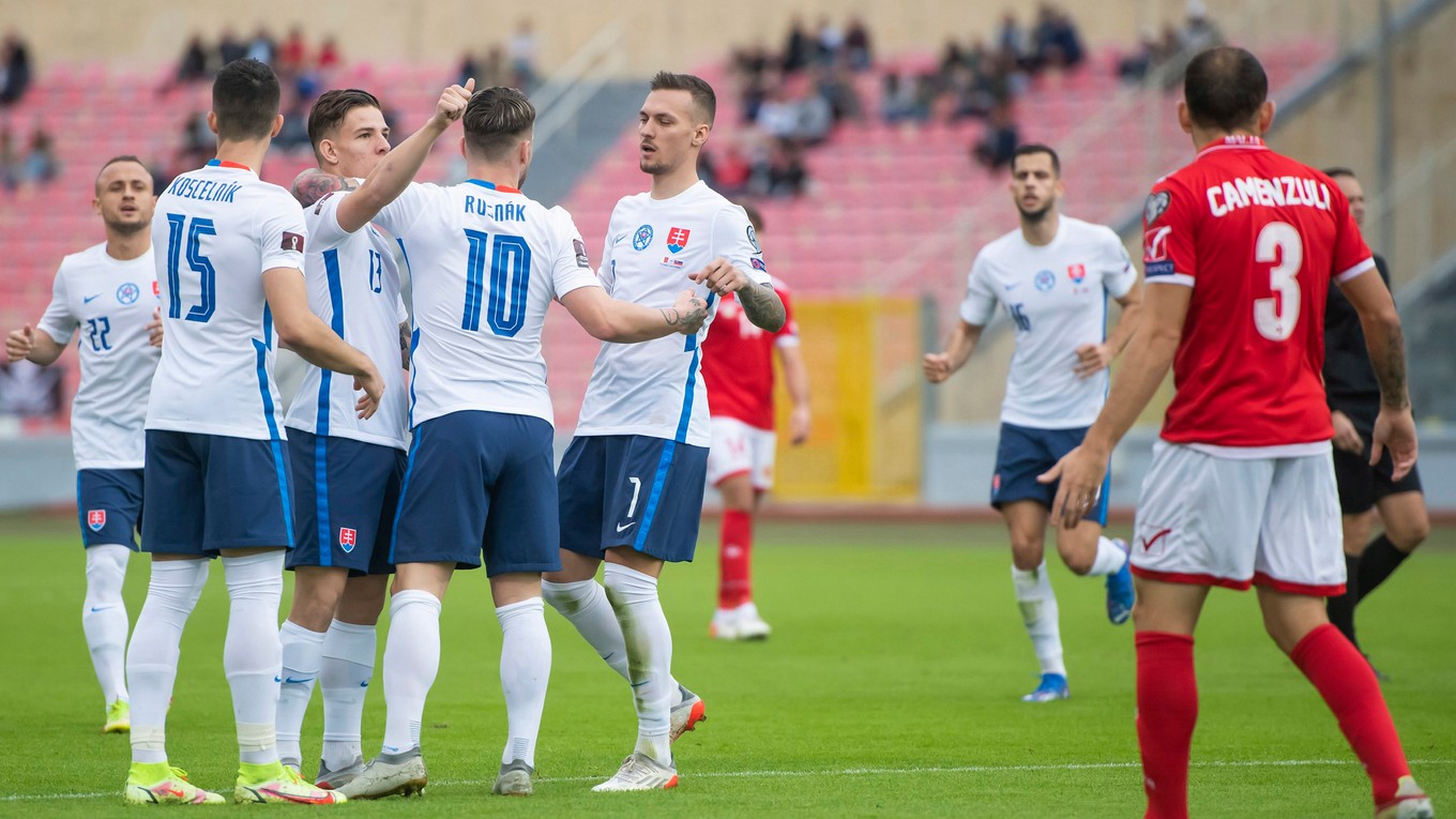 Slováci vyhrali na Malte 6:0.