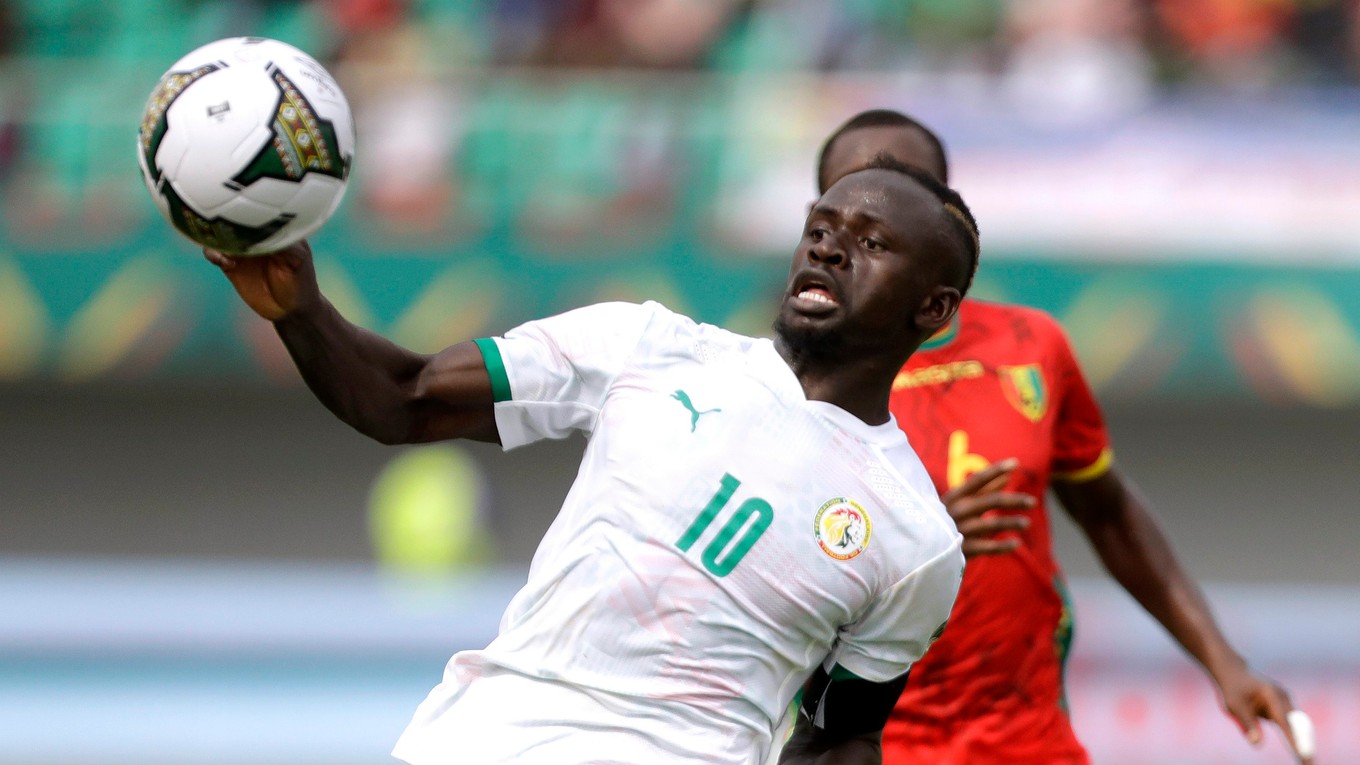 Senegalský útočník Sadio Mané.
