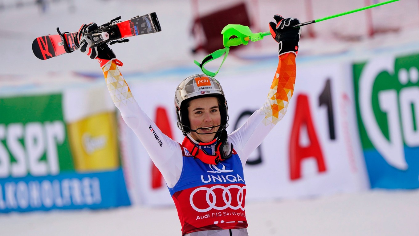 Športový TV program. Petra Vlhová ide obrovský slalom a dvakrát slalom v Záhrebe a Kranjskej Gore.