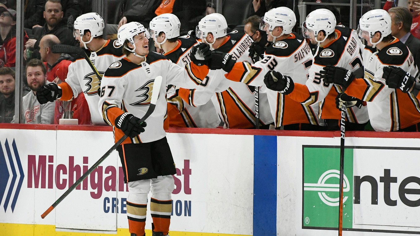 Hokejisti tímu Anaheim Ducks.