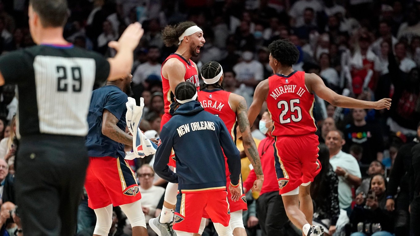 Basketbalisti New Orleans Pelicans.