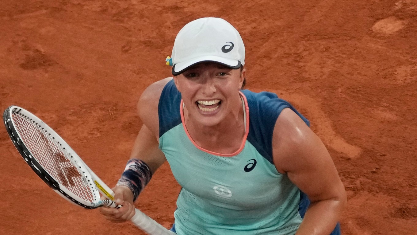 Iga Swiateková vyhrala Roland Garros 2022.