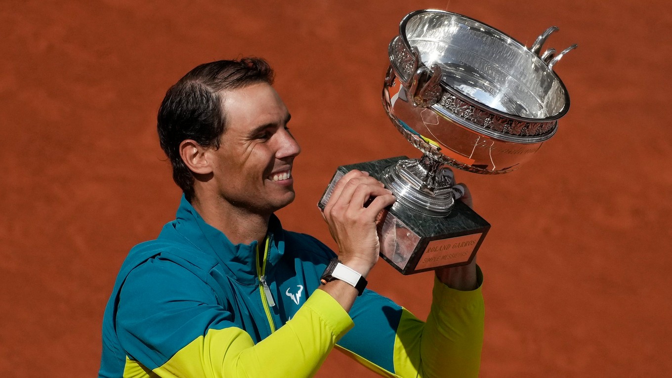 Rafael Nadal vyhral Roland Garros 2022.