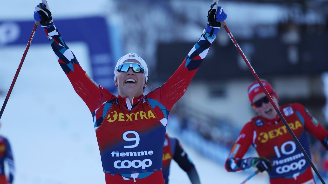 Nórska bežkyňa na lyžiach Lotta Udnes Wengová.