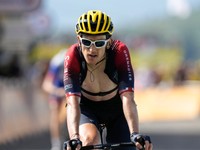 Brit Geraint Thomas počas Tour de France 2022. 