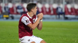 Rakúsky futbalista Christoph Baumgartner.