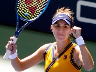 Belinda Benčičová na US Open 2021.