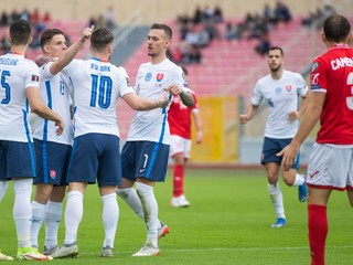 Slováci vyhrali na Malte 6:0.