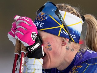 Švédska bežkyňa na lyžiach Jonna Sundlingová.