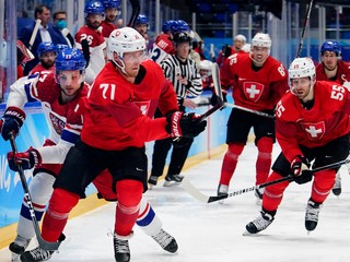 Švajčiarsko na ZOH v Pekingu 2022 zdolalo Česko.