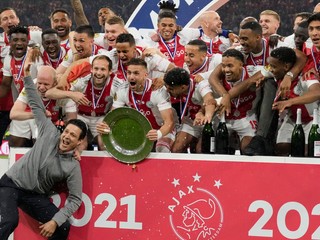 Ajax Amsterdam - víťaz Eredivisie 2021/2022.