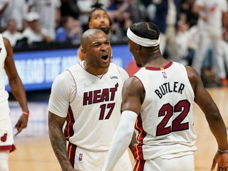 Radosť hráčov Miami Heat.