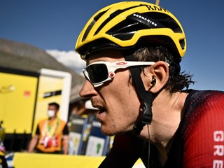 Britský cyklista Geraint Thomas.