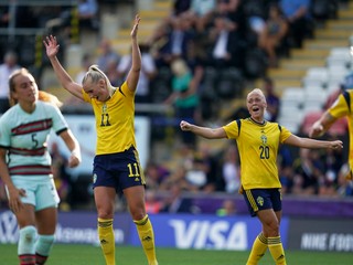 Futbalistky Švédska.