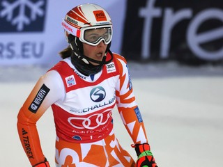 Petra Vlhová v Levi. 