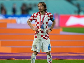 Luka Modrič na MS vo futbale 2022.